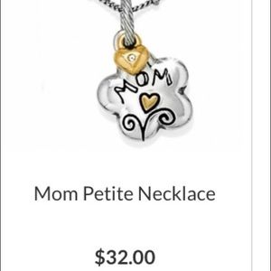 Silver & Gold Brighton “Mom” necklace 15-17”